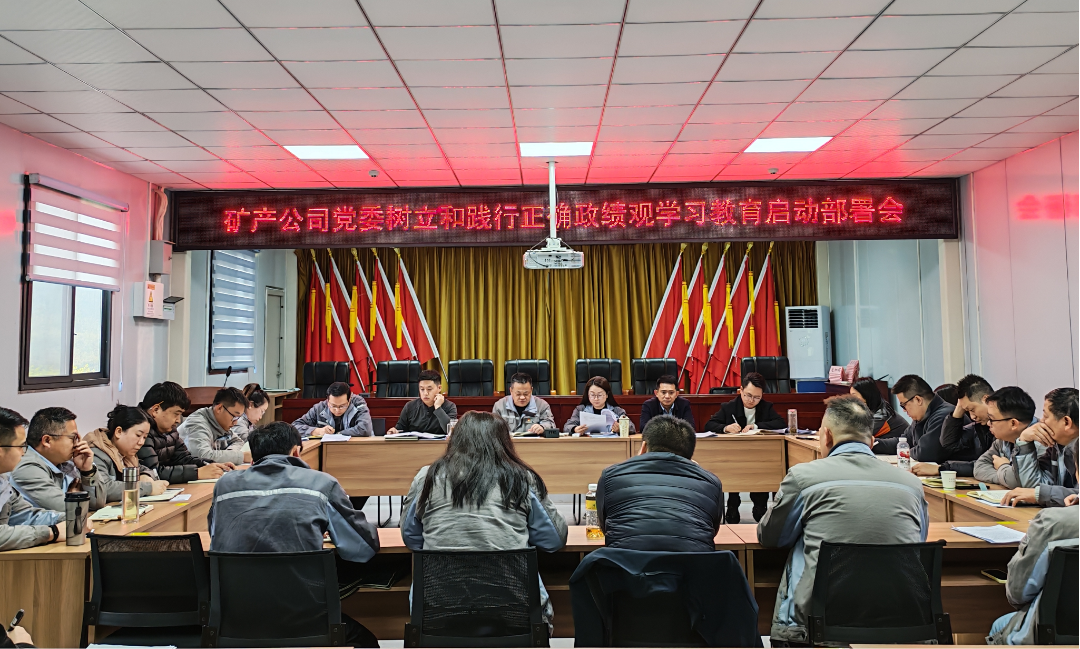 铝业集团各子企业动员部署开展树立和践行正确政绩观学习教育
